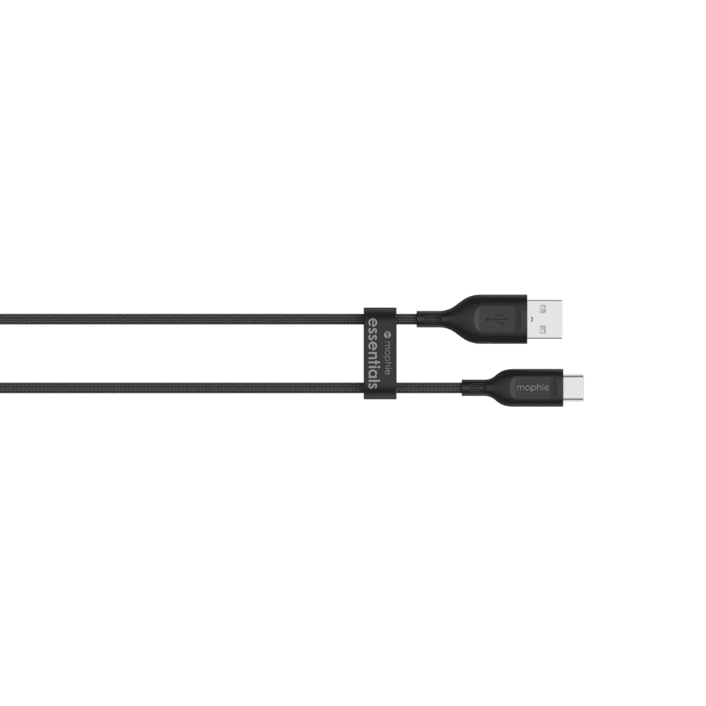 Cable Mophie essential trenzado USB-A a Lightning 12w 1m 4
