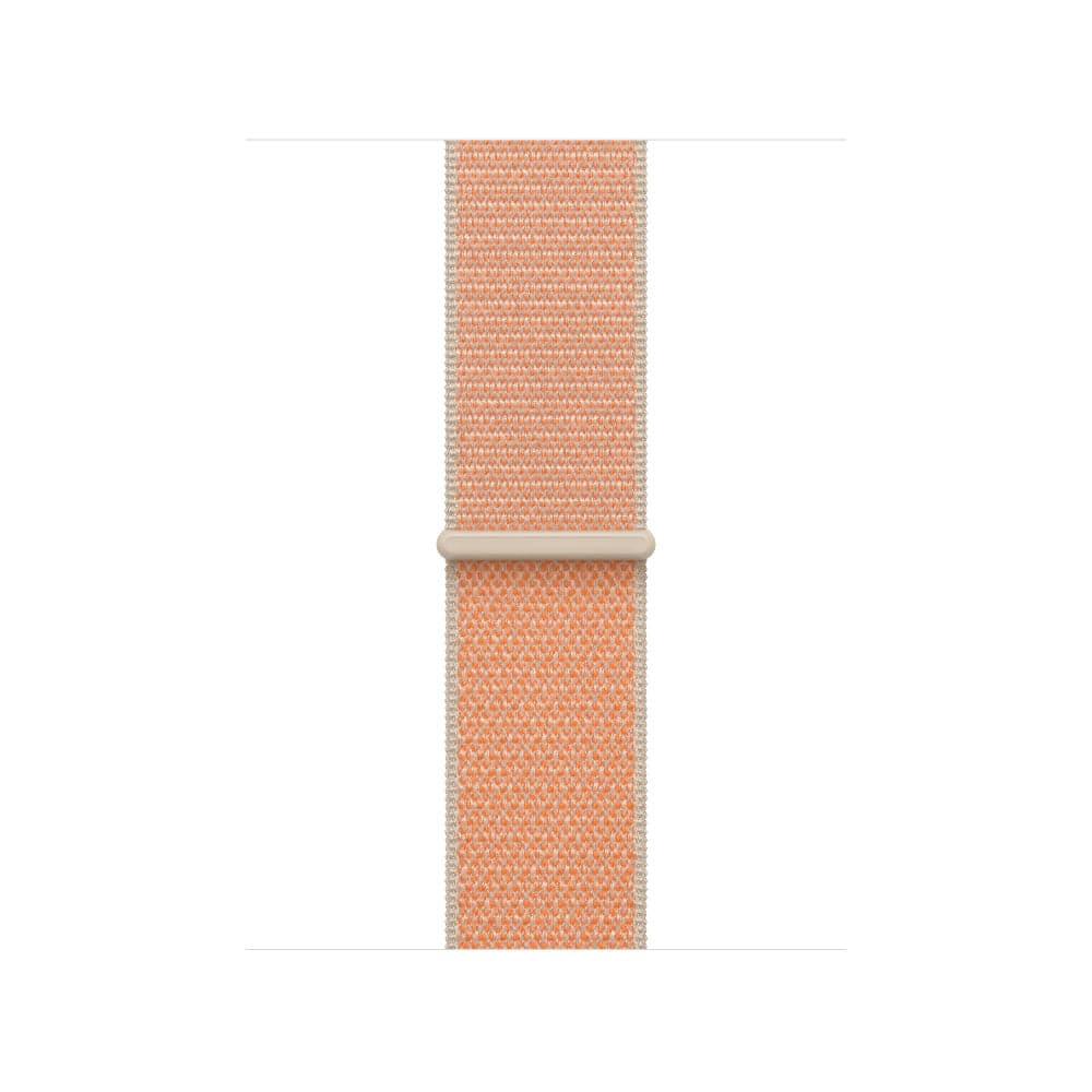 Correa loop deportiva naranja melón para caja de 42 mm