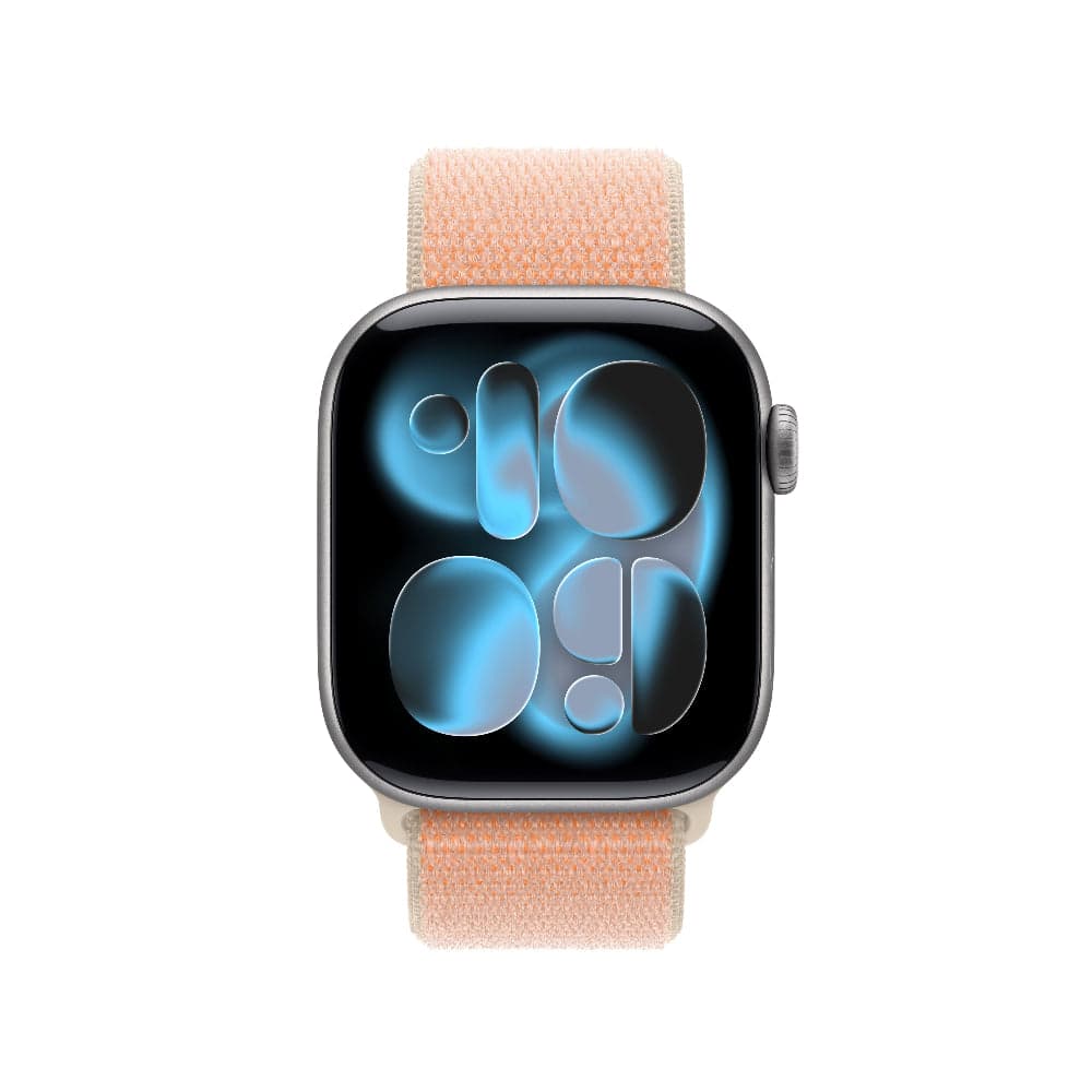 Correa loop deportiva naranja melón para caja de 42 mm 3
